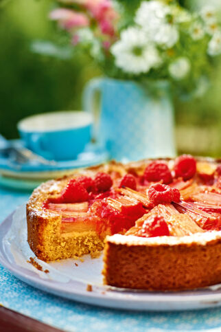 Linzer Rhabarberkuchen Linzer Rhabarberkuchen