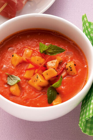 Tomaten-Papaya-Suppe Tomaten-Papaya-Suppe