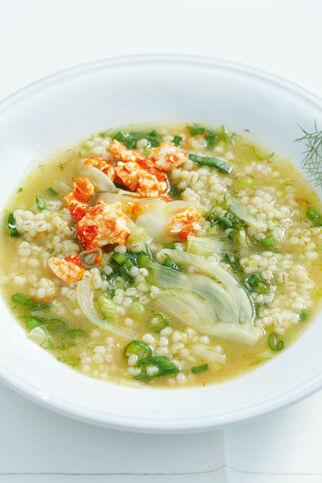 Gerstentopf mit Fenchel Gerstentopf mit Fenchel