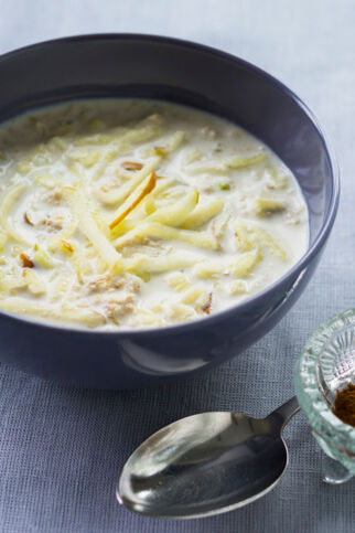 Wärmender Apfel-Zimt-Porridge Wärmender Apfel-Zimt-Porridge