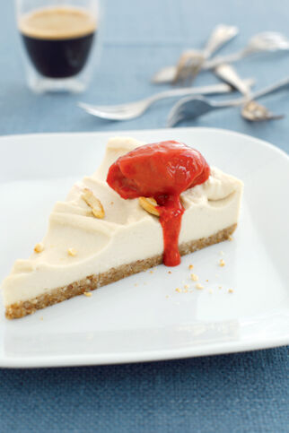 Cashew-Käsekuchen Cashew-Käsekuchen