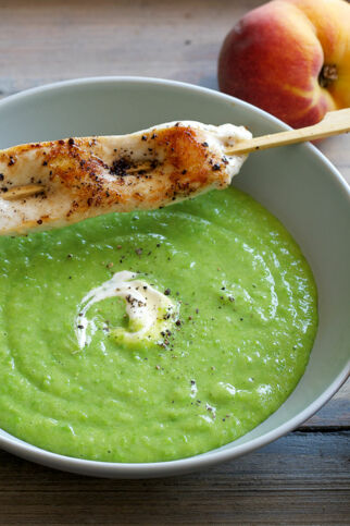 Erbsensuppe mit Hähnchenbrust Erbsensuppe mit Hähnchenbrust