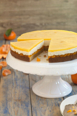 Mandarinentorte mit Sahnecreme Mandarinentorte mit Sahnecreme