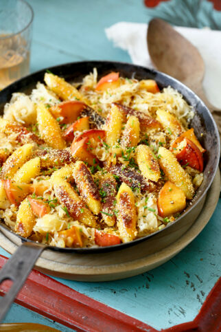 Schupfnudeln mit Apfel-Sauerkraut Schupfnudeln mit Apfel-Sauerkraut