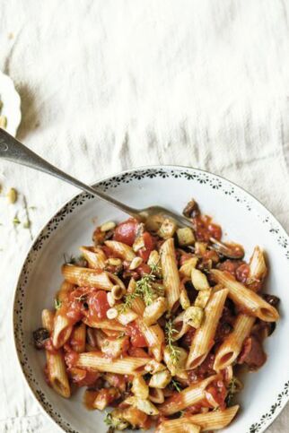 Pasta mit Artischocken-Sugo Pasta mit Artischocken-Sugo
