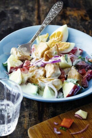 Bunter Geflügelsalat Bunter Geflügelsalat