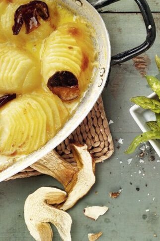 Steinpilz-Kartoffelgratin Steinpilz-Kartoffelgratin