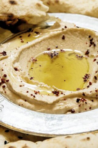 KICHERERBSEN-SESAM-PASTE KICHERERBSEN-SESAM-PASTE