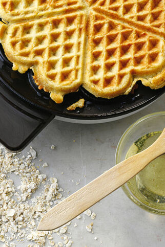 Haferflockenwaffeln Haferflockenwaffeln