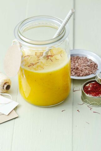 Safran-Ananas-Smoothie Safran-Ananas-Smoothie