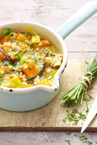 Graupeneintopf mit Steckrüben Graupeneintopf mit Steckrüben