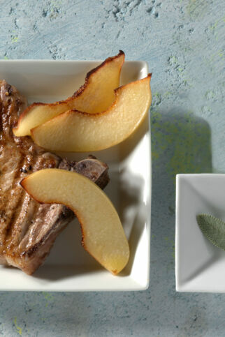 Koteletts mit Quitten Koteletts mit Quitten