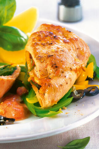 Gemüse-Puten-Päckchen Gemüse-Puten-Päckchen