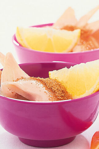 Apfel-Birnen-Salat mit Nusssauce Apfel-Birnen-Salat mit Nusssauce