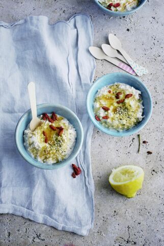 Overnight-Oats mit Hanf Overnight-Oats mit Hanf