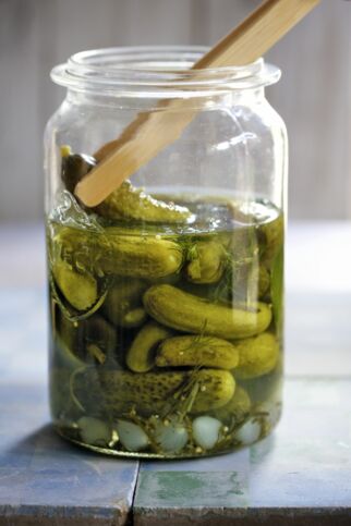 Saure Gurken mit Dill Saure Gurken mit Dill