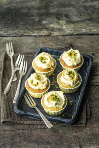 Orangen-Pistazien-Cupcakes Orangen-Pistazien-Cupcakes