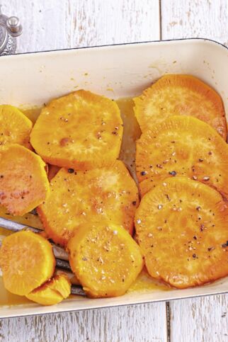 Glasierte Süßkartoffeln Glasierte Süßkartoffeln