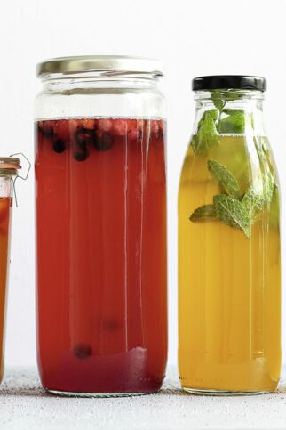 Aromatisierter Kombucha Aromatisierter Kombucha