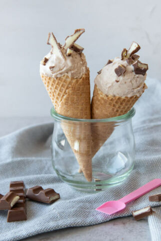 Kinderschokolade-Eis Kinderschokolade-Eis