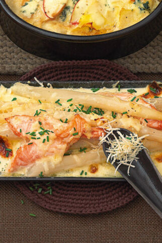 Schwarzwurzelgratin Schwarzwurzelgratin