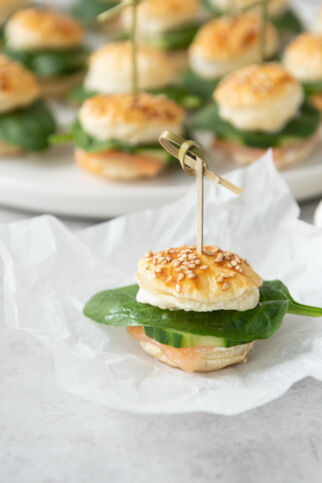 Mini Lachs Burger Mini Lachs Burger