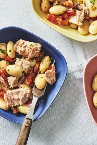 Bohnen mit Thunfisch Bohnen mit Thunfisch