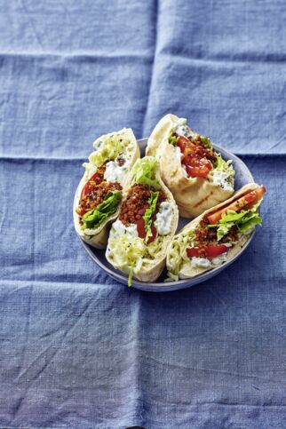 Griechische Pita-Taschen Griechische Pita-Taschen