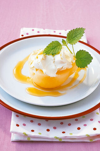 Gefüllte Birnen mit Mascarpone Gefüllte Birnen mit Mascarpone