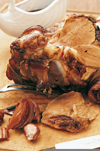 Kalbshaxe in Rotwein Kalbshaxe in Rotwein