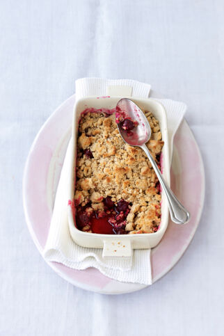 Kirsch-Vollkorn-Crumble Kirsch-Vollkorn-Crumble