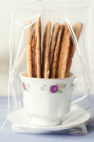 Knusprige Mandelblätter Knusprige Mandelblätter