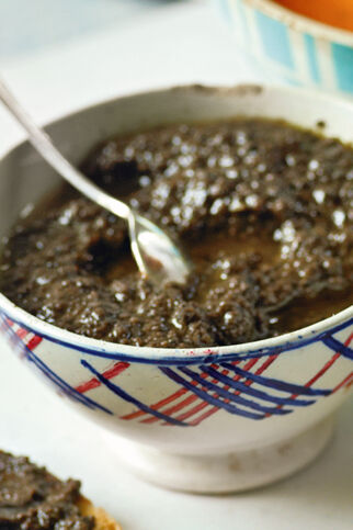 Schwarze Olivenpaste Schwarze Olivenpaste