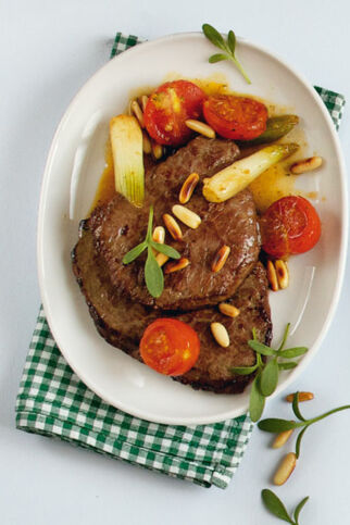 Minutensteaks italienisch Minutensteaks italienisch