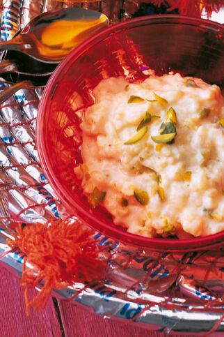 Milchreis mit Nüssen Milchreis mit Nüssen