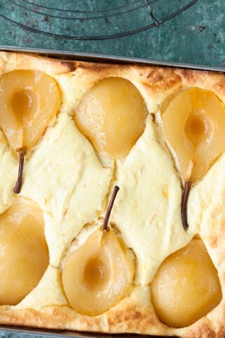 Birnen-Käsekuchen Birnen-Käsekuchen