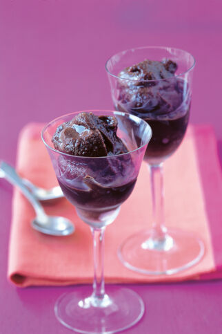 Schokoladensorbet Schokoladensorbet