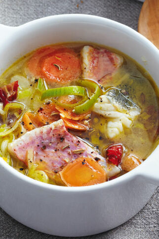 Fischtopf aus dem Ofen Fischtopf aus dem Ofen