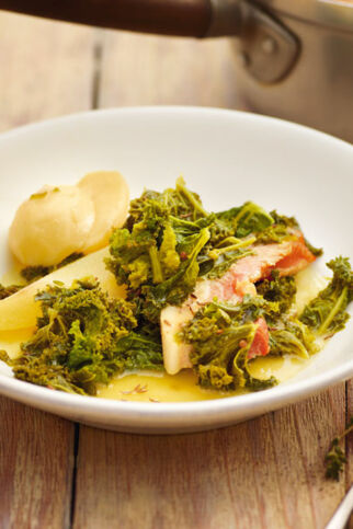 Grünkohl mit Birnen und Speck Grünkohl mit Birnen und Speck