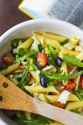 Nudelsalat mit Rucola Nudelsalat mit Rucola
