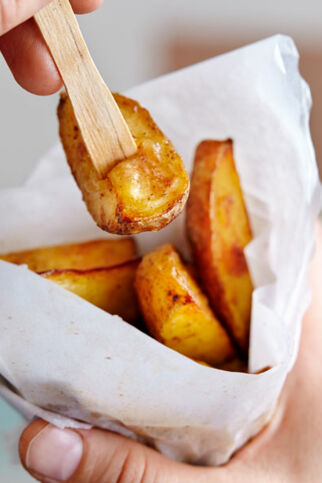 Ofengegarte Potato Wedges Ofengegarte Potato Wedges