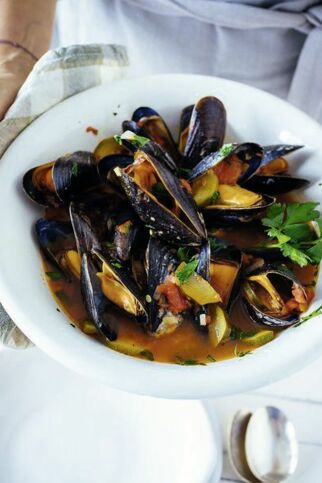 Miesmuscheleintopf Miesmuscheleintopf