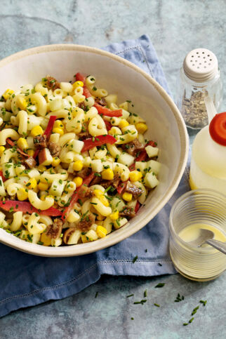 Sommerleichter Nudelsalat Sommerleichter Nudelsalat