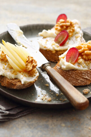 Gorgonzola-Canapés Gorgonzola-Canapés