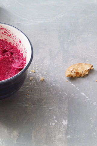 Rote-Bete-Creme mit Kreuzkümmel Rote-Bete-Creme mit Kreuzkümmel