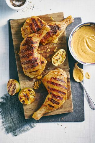 Kreolische scharfe Hähnchenschenkel Kreolische scharfe Hähnchenschenkel