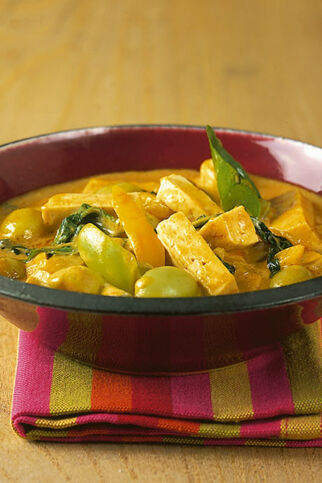Rotes Tofu-Curry Rotes Tofu-Curry