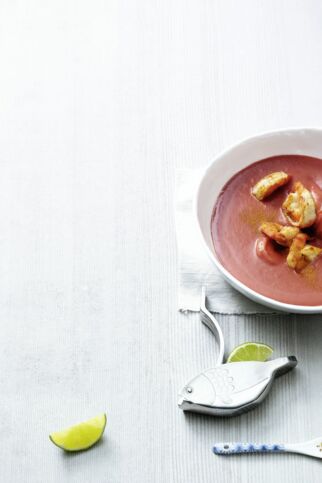 Rote-Bete-Mango-Suppe Rote-Bete-Mango-Suppe