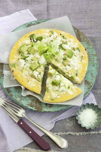 Avocado-Feta-Frittata Avocado-Feta-Frittata