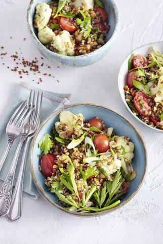 Bulgur-Linsen-Salat mit Blumenkohl Bulgur-Linsen-Salat mit Blumenkohl